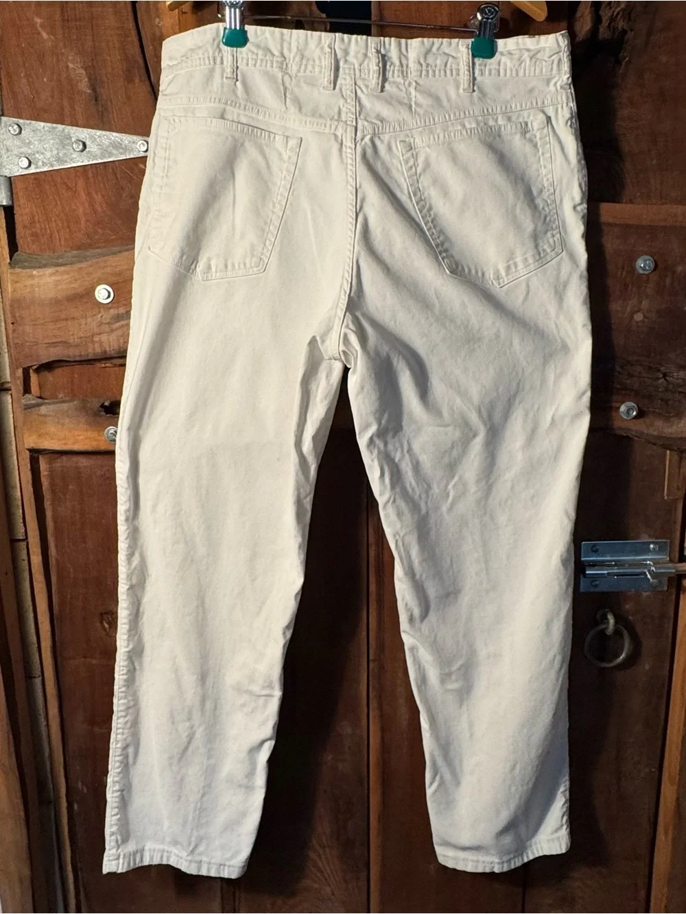 Stone Island Button-Fly Twill Jeans, Straight Fit, Made in Italy